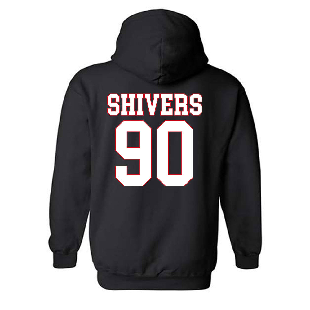 SMU - NCAA Football : Jalen Shivers - Hooded Sweatshirt-1