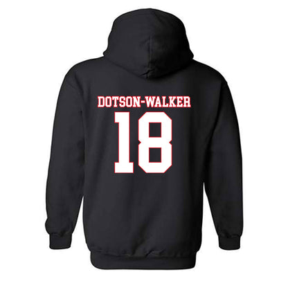 SMU - NCAA Football : Ka'Davion Dotson-Walker - Hooded Sweatshirt-1