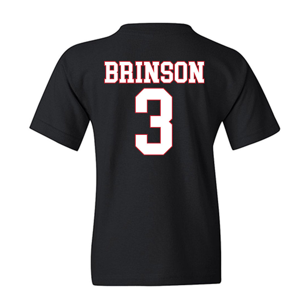 SMU - NCAA Football : Romello Brinson - Youth T-Shirt-1