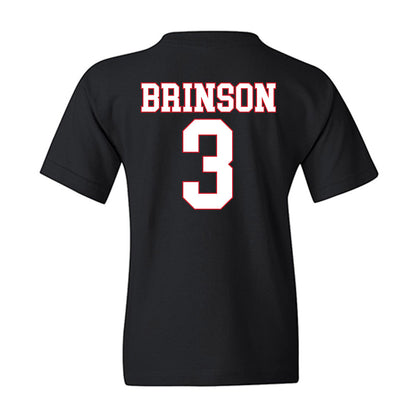 SMU - NCAA Football : Romello Brinson - Youth T-Shirt-1