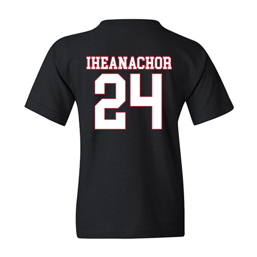 SMU - NCAA Football : Mark Iheanachor - Youth T-Shirt-1