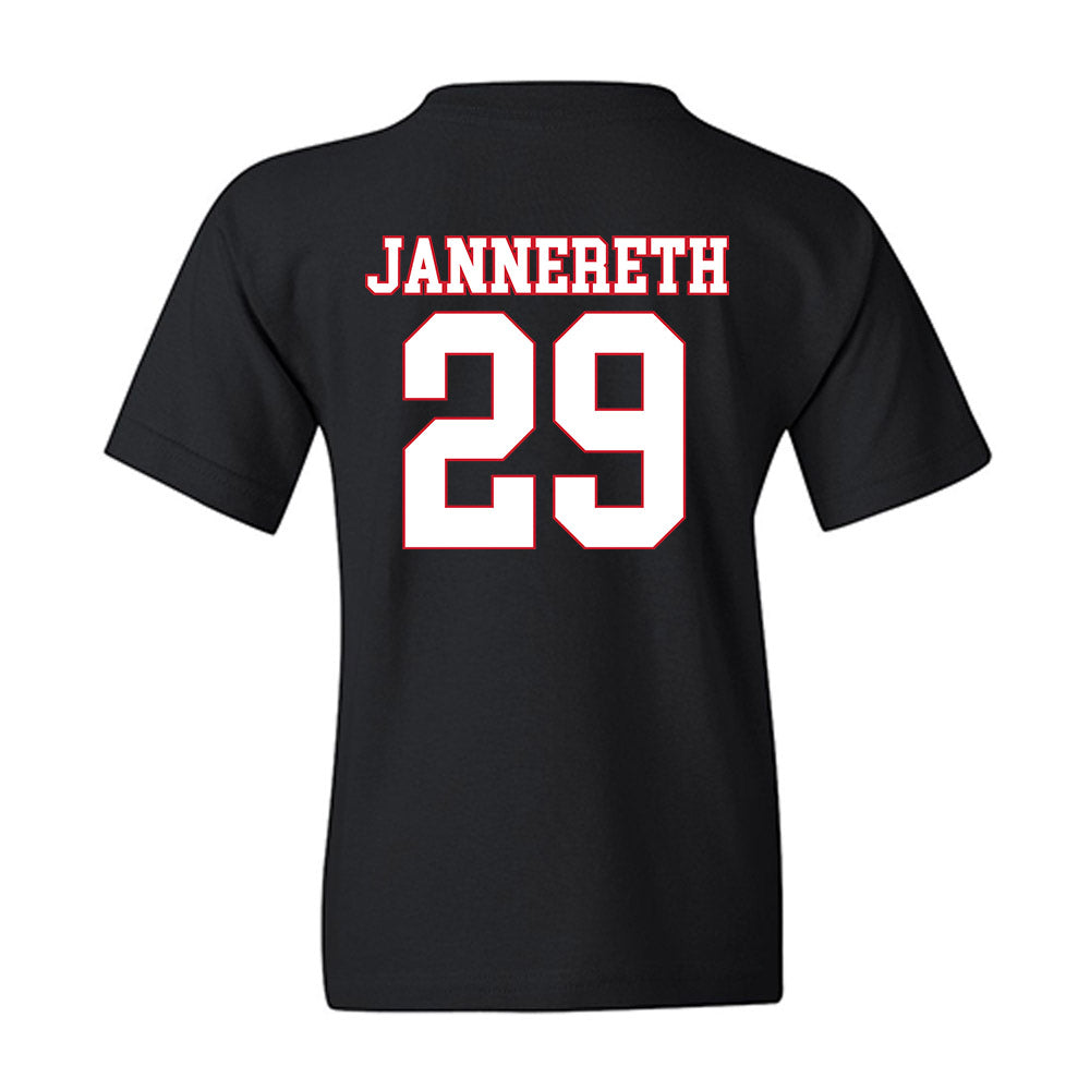 SMU - NCAA Women's Soccer : Libby Jannereth - Youth T-Shirt-1