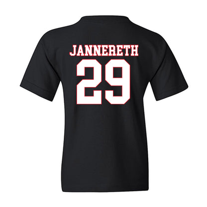 SMU - NCAA Women's Soccer : Libby Jannereth - Youth T-Shirt-1
