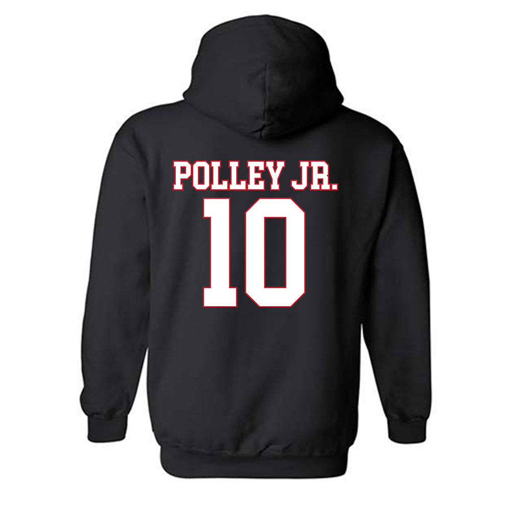 SMU - NCAA Football : Tyren Polley Jr. - Hooded Sweatshirt-1