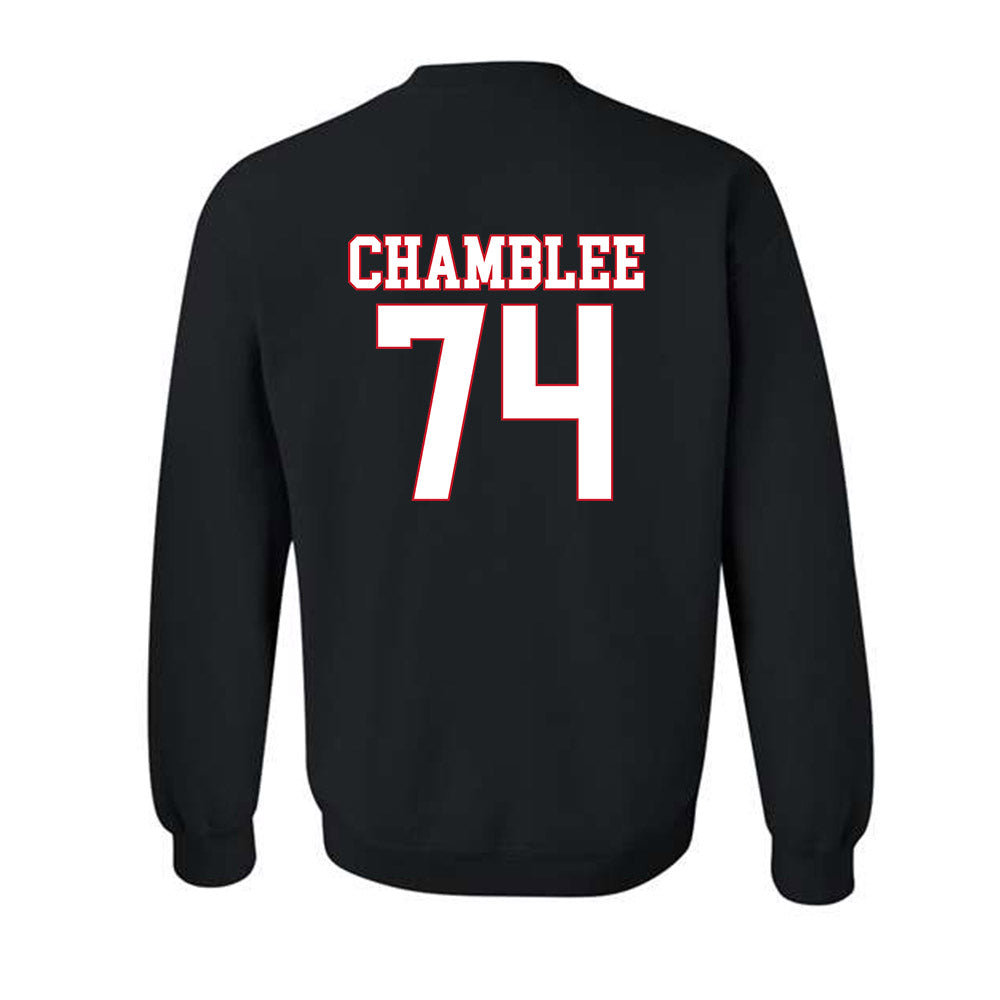 SMU - NCAA Football : Andrew Chamblee - Crewneck Sweatshirt-1