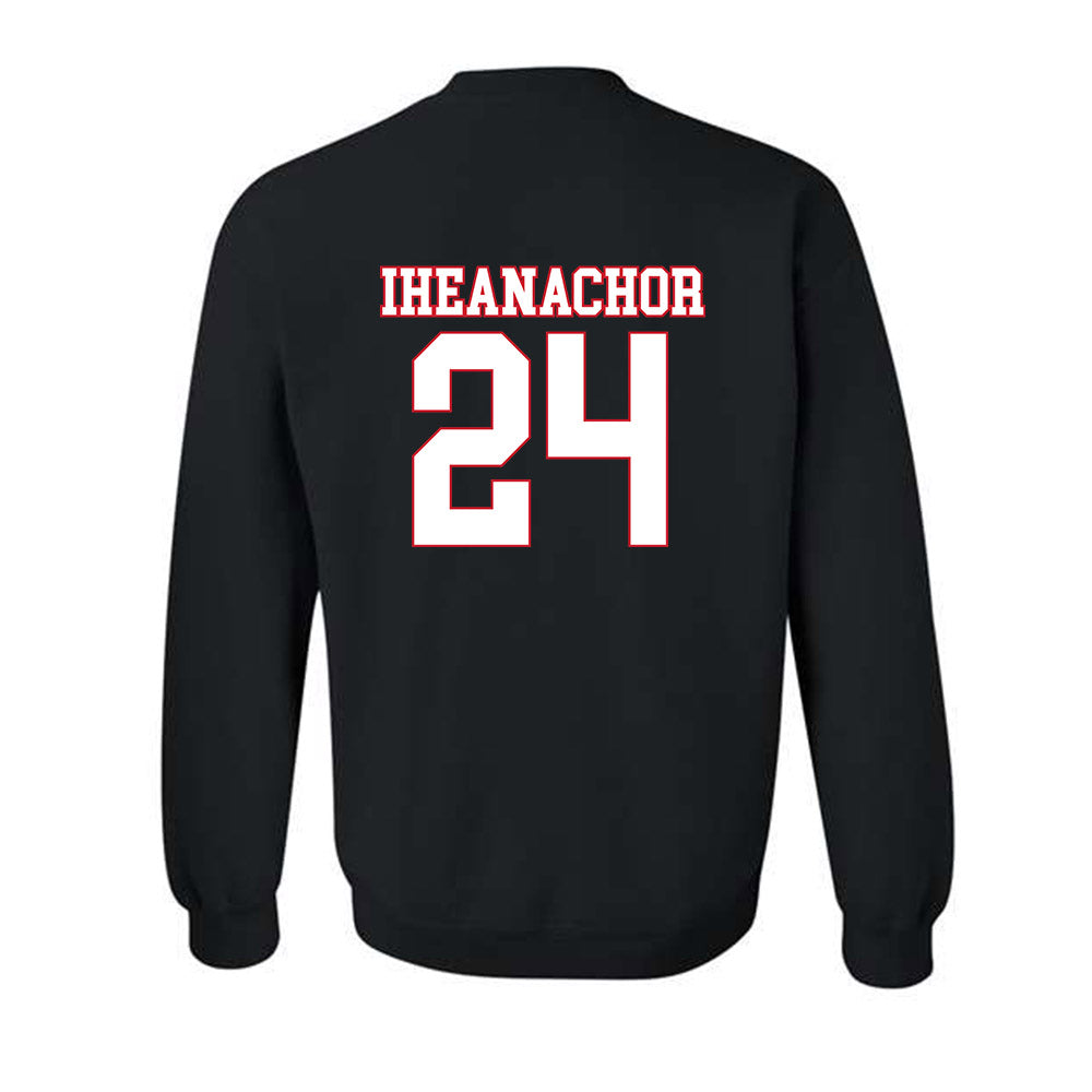 SMU - NCAA Football : Mark Iheanachor - Crewneck Sweatshirt-1
