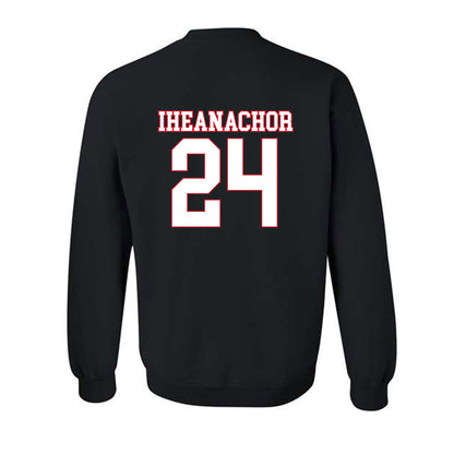 SMU - NCAA Football : Mark Iheanachor - Crewneck Sweatshirt-1