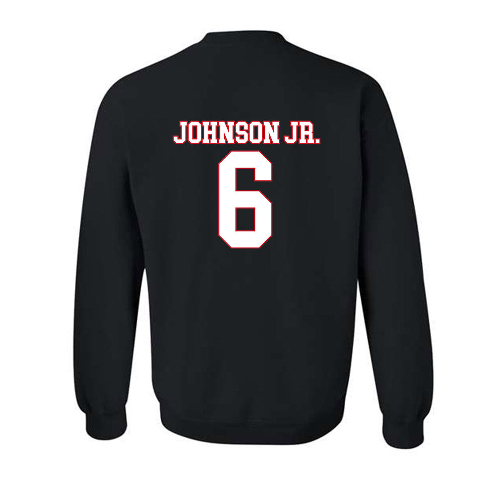 SMU - NCAA Football : Chris Johnson Jr. - Crewneck Sweatshirt-1