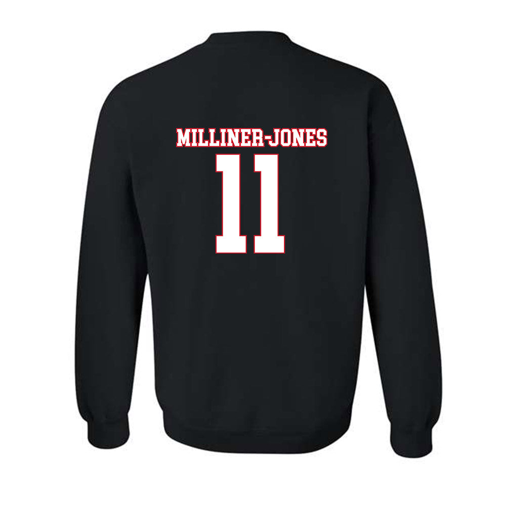 SMU - NCAA Football : Jaden Milliner-Jones - Crewneck Sweatshirt-1