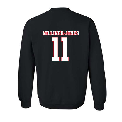 SMU - NCAA Football : Jaden Milliner-Jones - Crewneck Sweatshirt-1