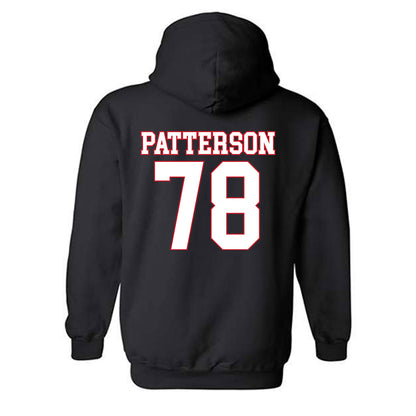 SMU - NCAA Football : Paris Patterson - Hooded Sweatshirt-1