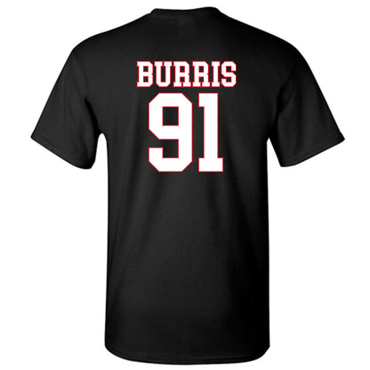 SMU - NCAA Football : Blake Burris - T-Shirt-1