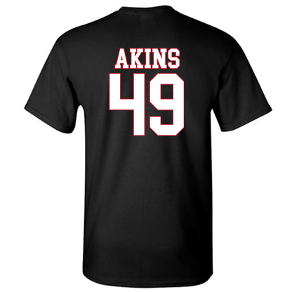 SMU - NCAA Football : nolan Akins - T-Shirt-1