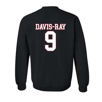 SMU - NCAA Men's Basketball : Bj Davis-Ray - Crewneck Sweatshirt-1