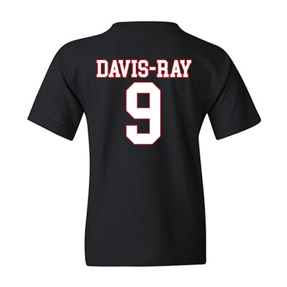 SMU - NCAA Men's Basketball : Bj Davis-Ray - Youth T-Shirt-1
