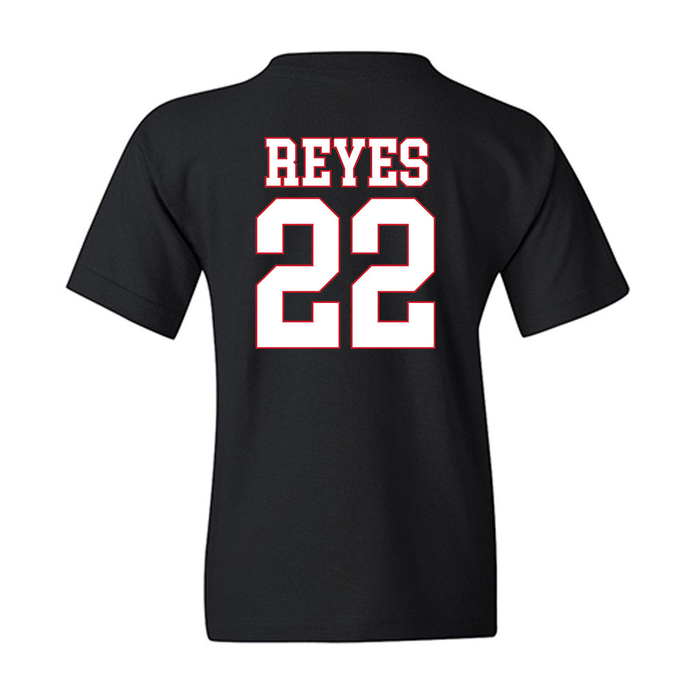 SMU - NCAA Football : Sael Reyes - Youth T-Shirt-1