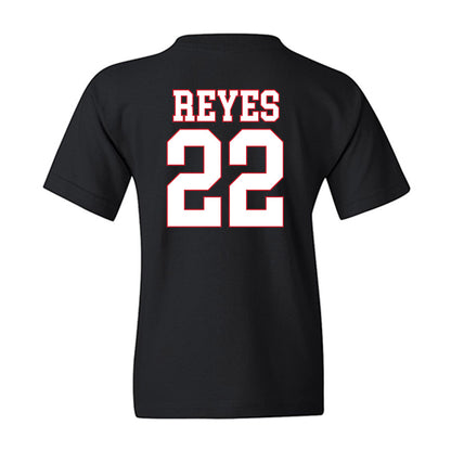SMU - NCAA Football : Sael Reyes - Youth T-Shirt-1