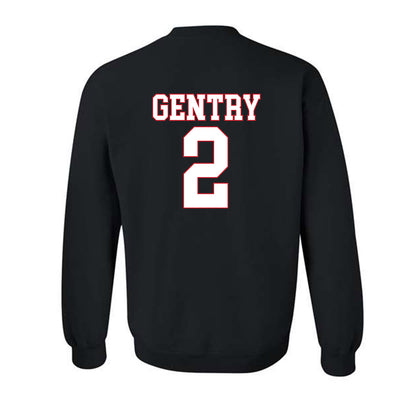 SMU - NCAA Football : Zadian Gentry - Crewneck Sweatshirt-1