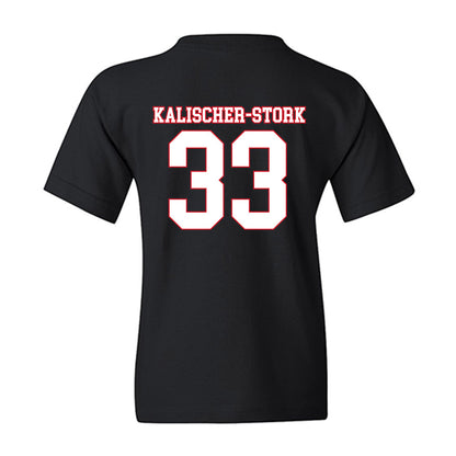 SMU - NCAA Men's Basketball : Niccolo Kalischer-Stork - Youth T-Shirt-1