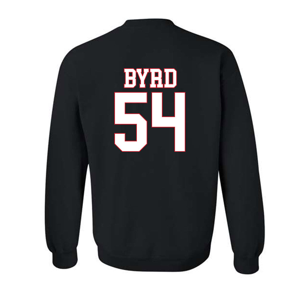 SMU - NCAA Football : Savion Byrd - Crewneck Sweatshirt-1