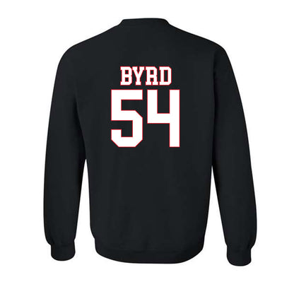 SMU - NCAA Football : Savion Byrd - Crewneck Sweatshirt-1