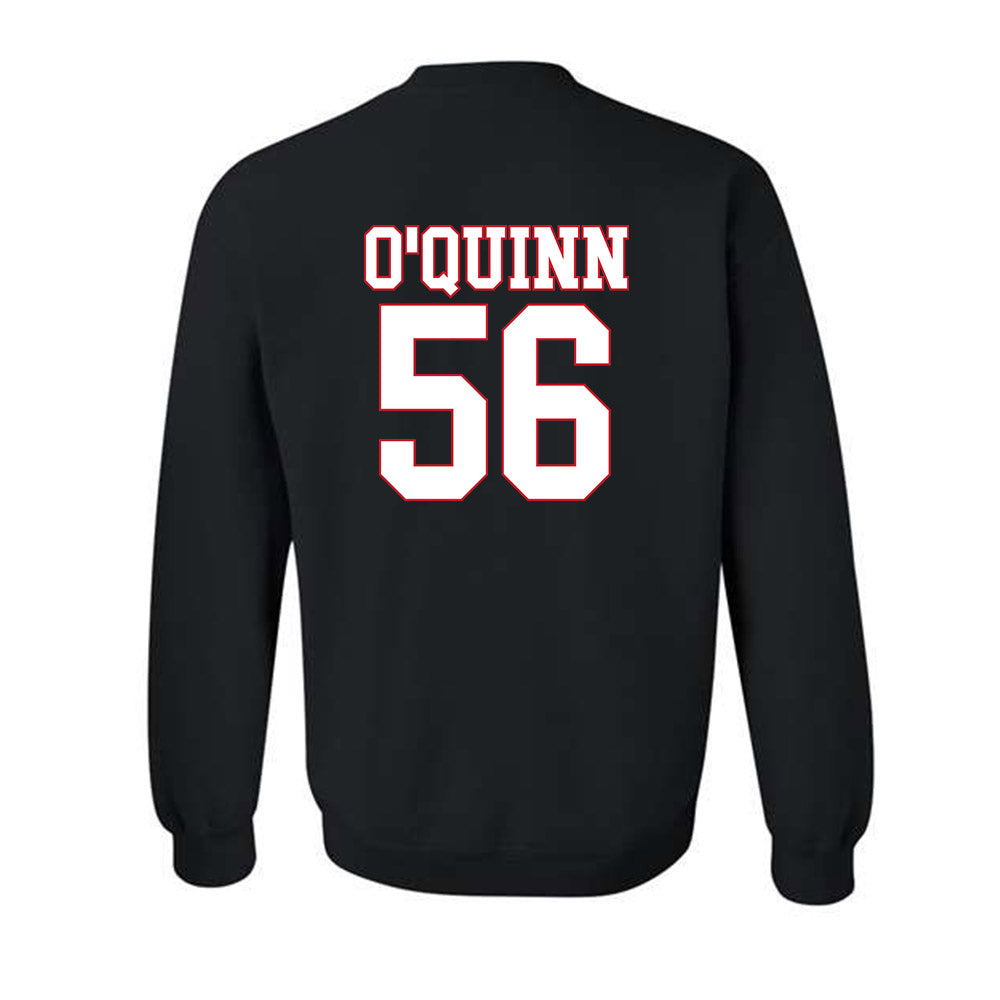 SMU - NCAA Football : Brock O'Quinn - Crewneck Sweatshirt-1