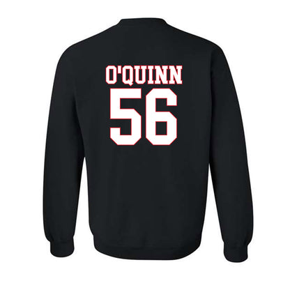 SMU - NCAA Football : Brock O'Quinn - Crewneck Sweatshirt-1