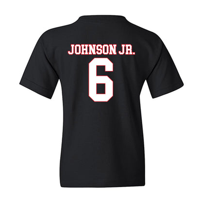 SMU - NCAA Football : Chris Johnson Jr. - Youth T-Shirt-1