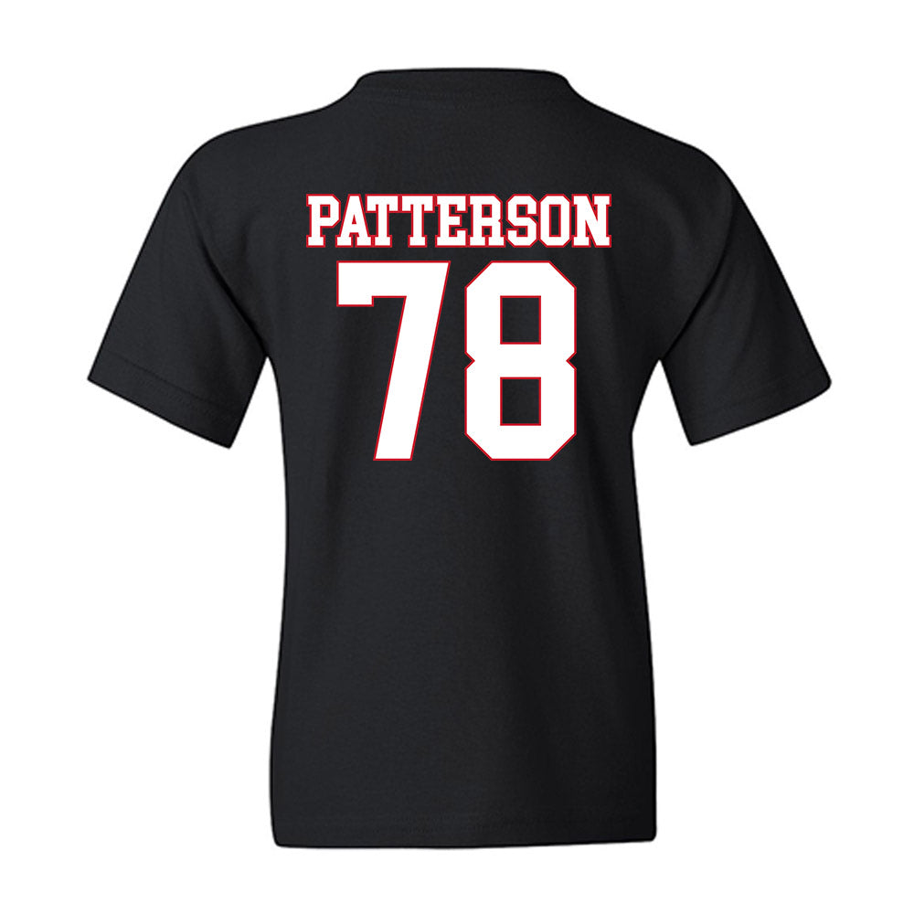 SMU - NCAA Football : Paris Patterson - Youth T-Shirt-1