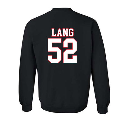 SMU - NCAA Football : Jahkai Lang - Crewneck Sweatshirt-1
