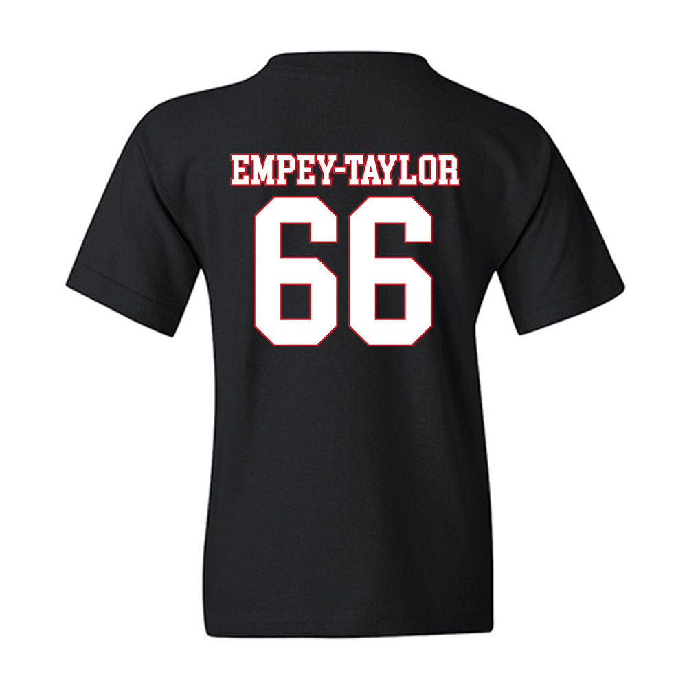 SMU - NCAA Women's Soccer : Haven Empey-Taylor - Youth T-Shirt-1