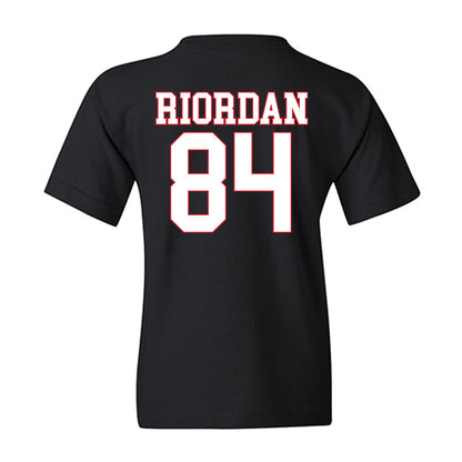 SMU - NCAA Football : Tripp Riordan - Youth T-Shirt-1