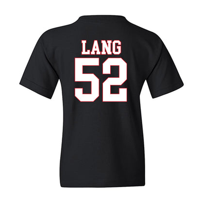 SMU - NCAA Football : Jahkai Lang - Youth T-Shirt-1