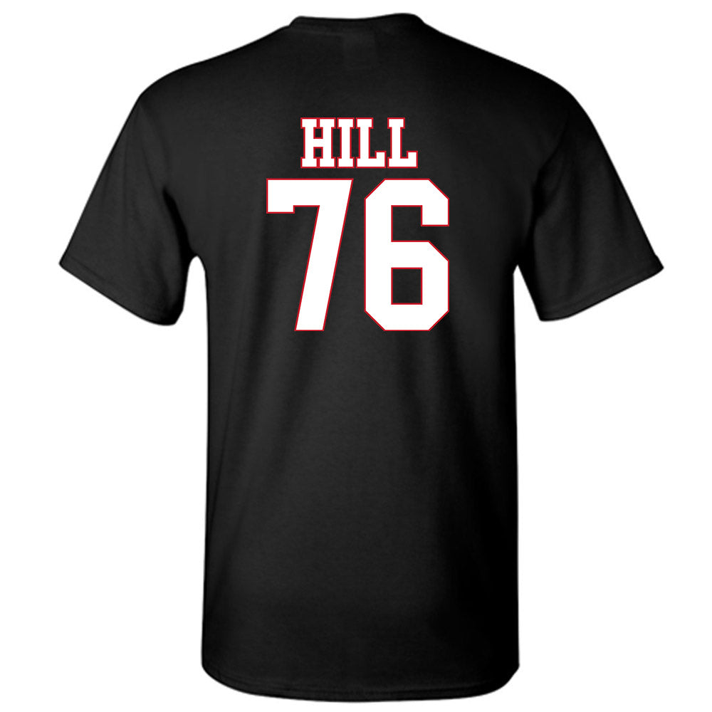 SMU - NCAA Football : Drew Hill - T-Shirt-1