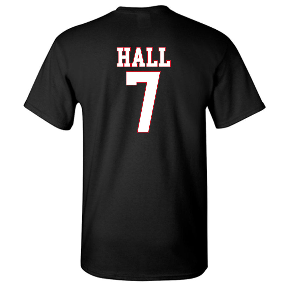 SMU - NCAA Women's Basketball : Grace Hall - T-Shirt-1