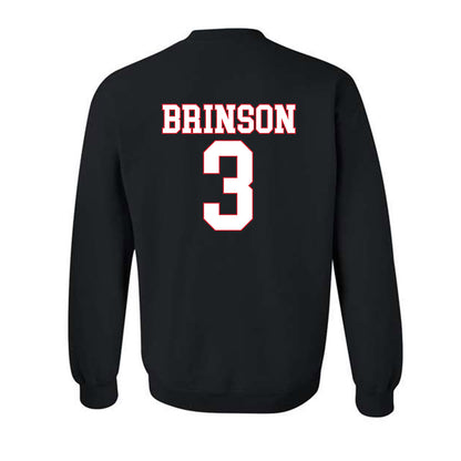 SMU - NCAA Football : Romello Brinson - Crewneck Sweatshirt-1