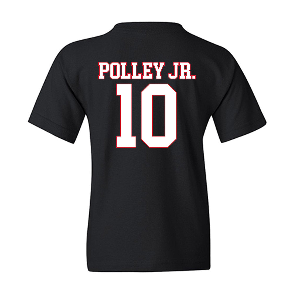 SMU - NCAA Football : Tyren Polley Jr. - Youth T-Shirt-1
