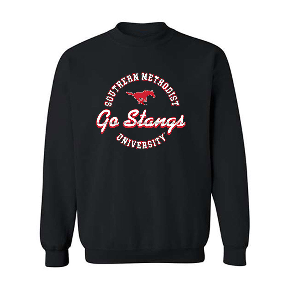 SMU - NCAA Football : Stone Eby - Crewneck Sweatshirt