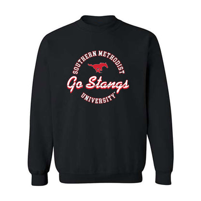 SMU - NCAA Football : Stone Eby - Crewneck Sweatshirt