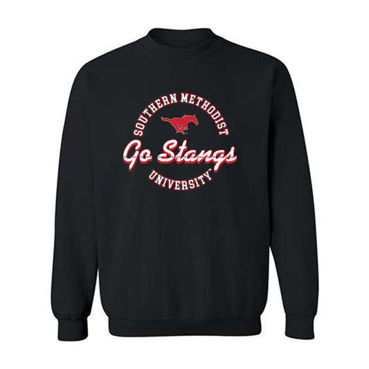 SMU - NCAA Football : Stone Eby - Crewneck Sweatshirt