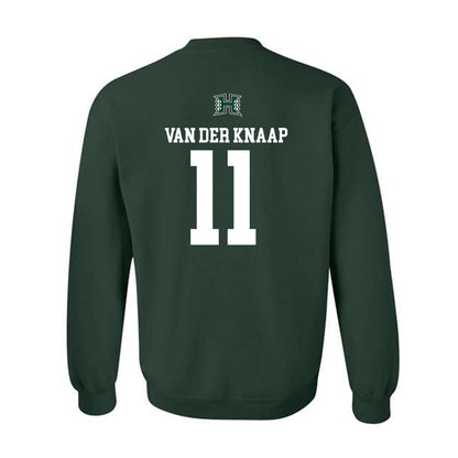 Hawaii - NCAA Men's Basketball : Jacopo Van der Knaap - Sports Shersey Crewneck Sweatshirt