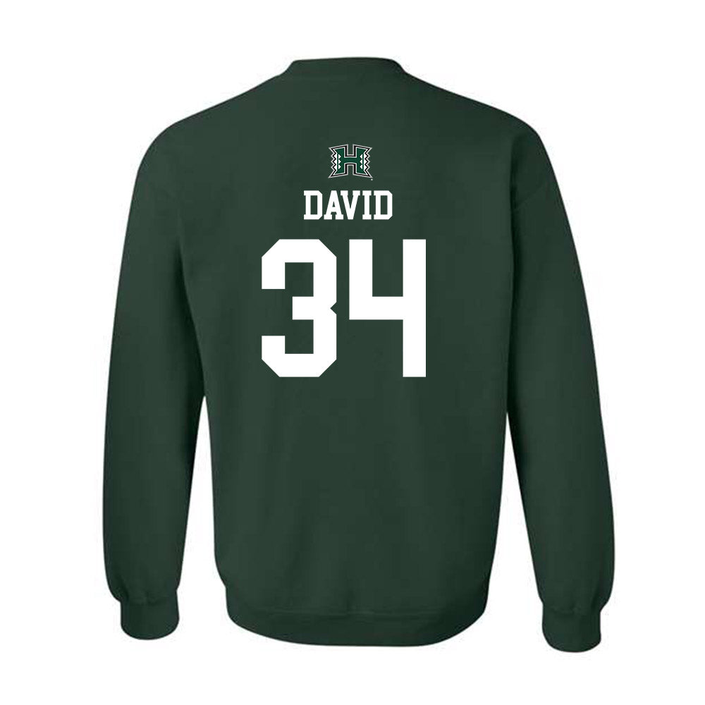 Hawaii - NCAA Women's Basketball : Jacqueline David - Crewneck Sweatshirt