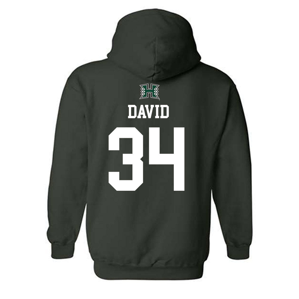 Hawaii - NCAA Women's Basketball : Jacqueline David - Hooded Sweatshirt