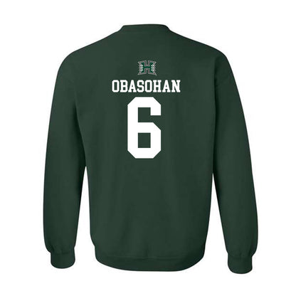 Hawaii - NCAA Men's Basketball : Samuel Osahon Obasohan - Sports Shersey Crewneck Sweatshirt