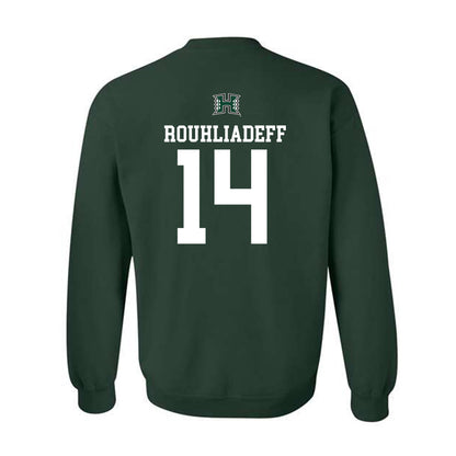 Hawaii - NCAA Men's Basketball : Harry Rouhliadeff - Sports Shersey Crewneck Sweatshirt-1