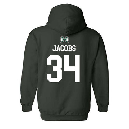 Hawaii - NCAA Men's Basketball : Tajon Akira Jacobs - Sports Shersey Hooded Sweatshirt