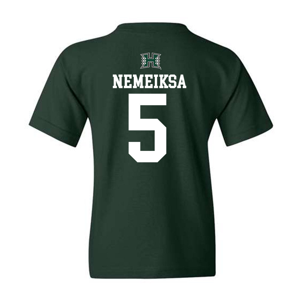 Hawaii - NCAA Men's Basketball : Gytis Nemeiksa - Sports Shersey Youth T-Shirt