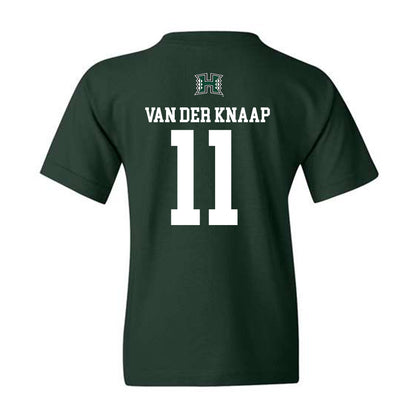 Hawaii - NCAA Men's Basketball : Jacopo Van der Knaap - Sports Shersey Youth T-Shirt