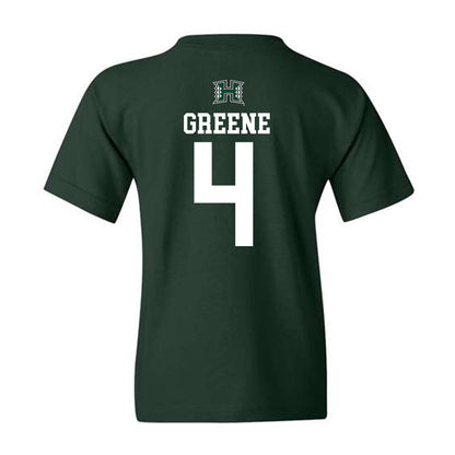 Hawaii - NCAA Men's Basketball : Marcus Greene - Sports Shersey Youth T-Shirt