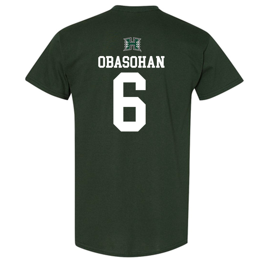 Hawaii - NCAA Men's Basketball : Samuel Osahon Obasohan - Sports Shersey T-Shirt